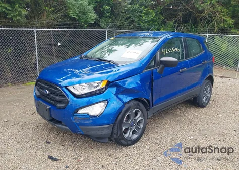 2020 Ford Ecosport S из США, поврежденный, VIN MAJ3S2FEXLC367325